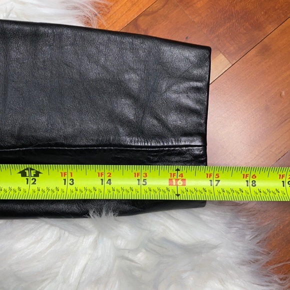 Vintage Wilsons Leather Black Moto Jacket - Picture 7 of 11